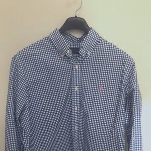 Ralph Lauren Gingham Button-Down Shit, L